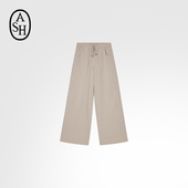 Nespresso纯色系带女梭织长裤 ASH女装 春秋款