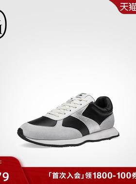 ASH女鞋春夏SCOOP真皮拼色运动鞋女厚底内增高休闲鞋潮鞋