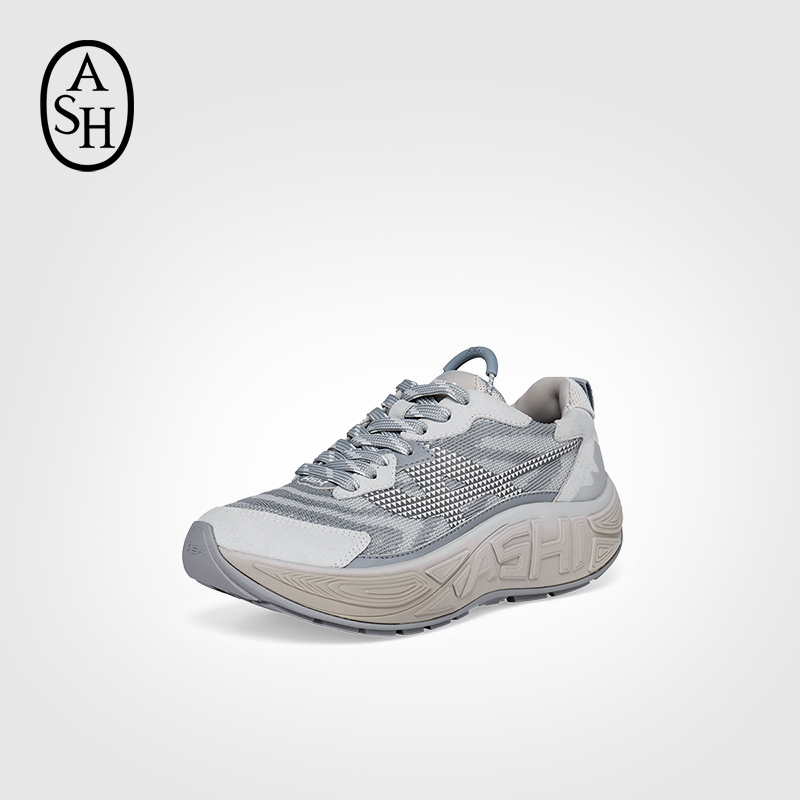 ASH女鞋2026春夏新款EAGLE运动舒适女圆头低帮厚底增高时尚休闲鞋