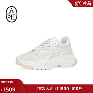 ADDICT真皮厚底小个子增高休闲鞋 秋季 老爹鞋 ASH男女同款