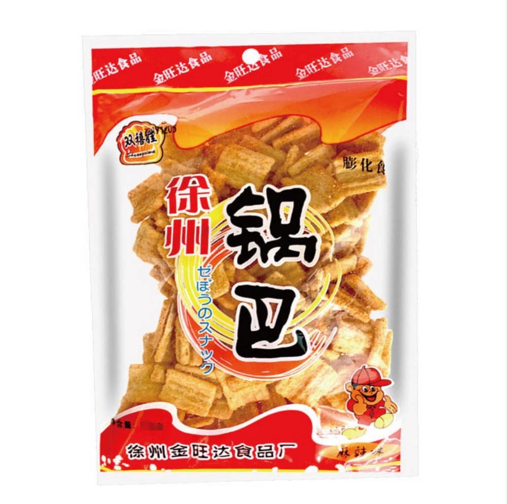 徐州锅巴金旺达麻辣味100g*10袋休闲零食小包装玉米大米锅巴