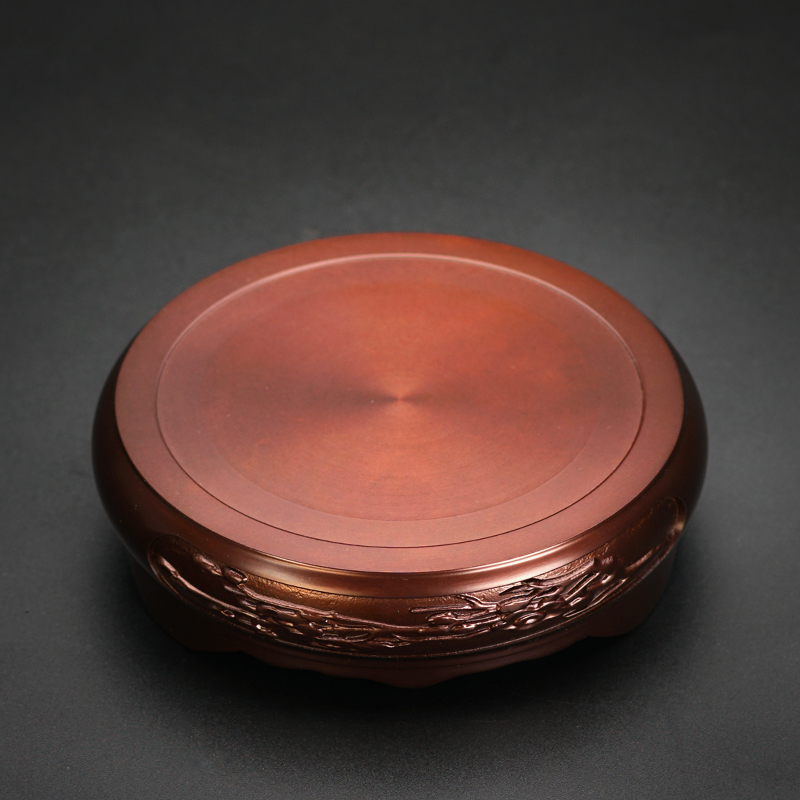 思友 纯铜底座圆形仿古工艺品手工雕刻家用室内香炉全铜座架底在类目 家居饰品, 摆件中 - 来自Buy2taobao.com提供专业的淘宝代购服务