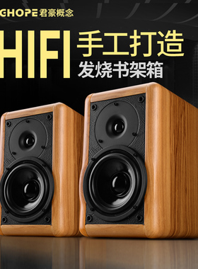 KINGHOPEA-2a 发烧书架音箱 HIFI高保真2.0无源家用音响5吋至10吋