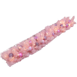 圣诞2米7ins蓝色粉色藤条商场橱窗圣诞节装饰品挂件场景布置用品