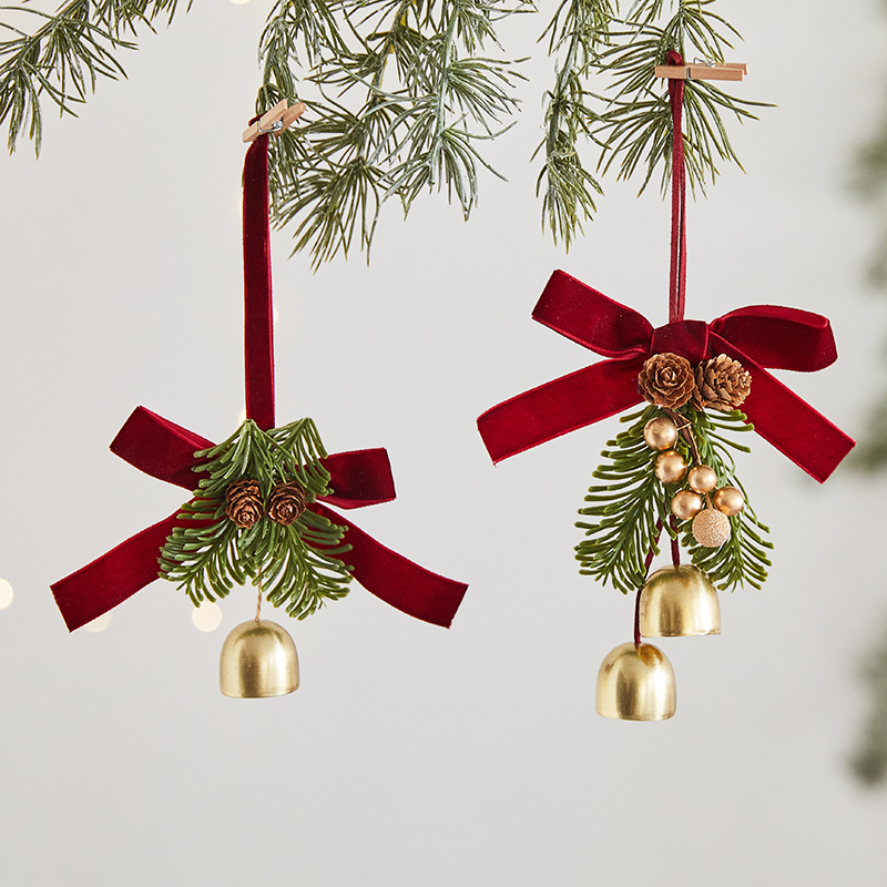 同炫圣诞节圣诞树铃铛装饰挂件