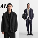 2025春季 男装 柜529 新品 7380550 泡泡纱宽松质感休闲西装 外套