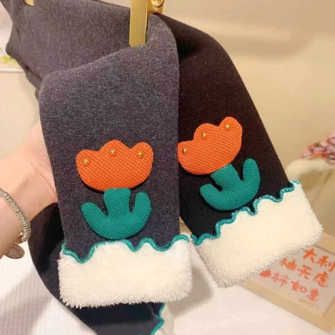 女童可爱加绒打底裤秋冬新款儿童加厚一体绒保暖外穿修身弹力裤子,童装/婴儿装/亲子装,裤子,淘宝优惠券,粉丝福利购,淘宝优惠卷