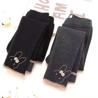 儿童加绒裤子女童保暖打底裤