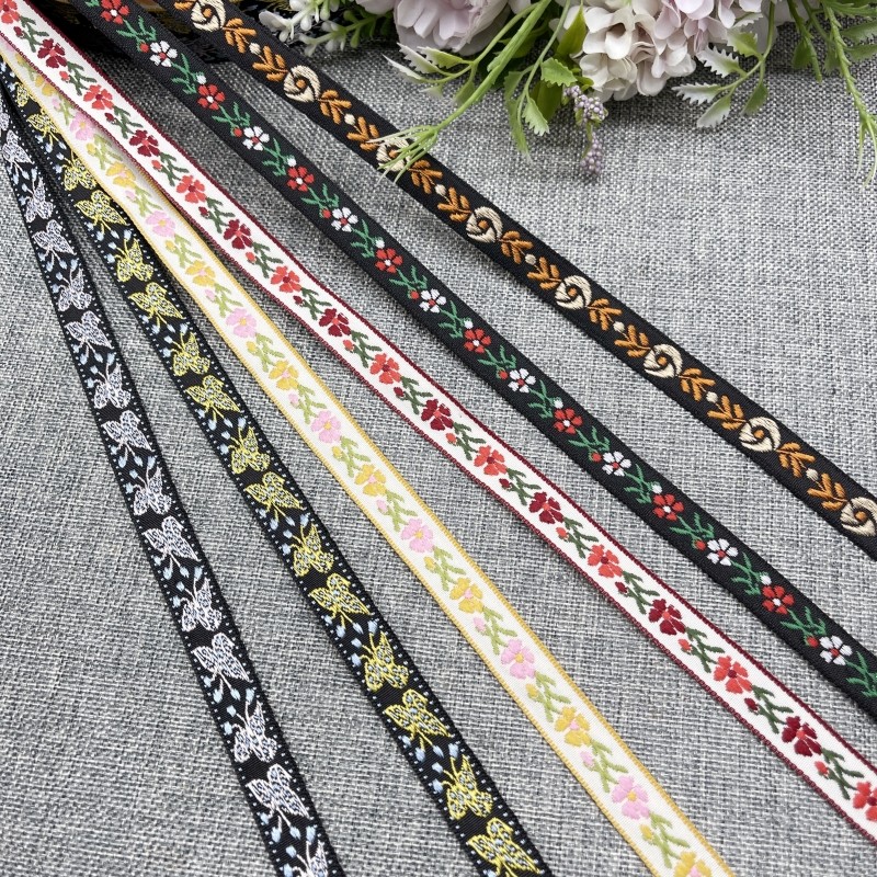田园风花朵刺绣织带团扇包边带少数民族服饰娃衣边装饰花边diy,居家布艺,花边,淘宝优惠券,粉丝福利购,淘宝优惠卷