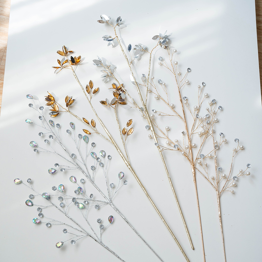 Hromeo圣诞节插枝插花摆件