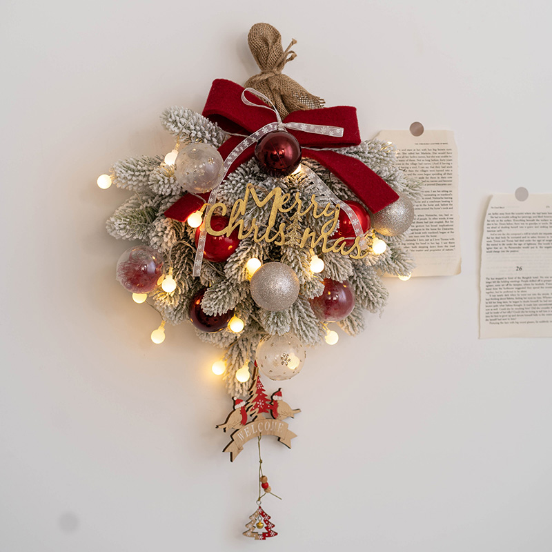 创意圣诞节门挂装饰 商场橱窗咖啡店装饰