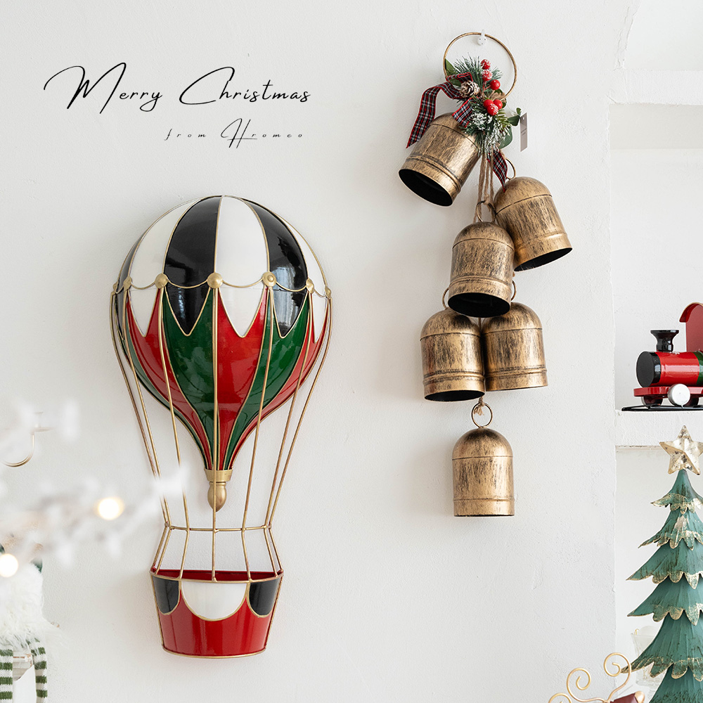 Hromeo圣诞高档全铁艺大型布置