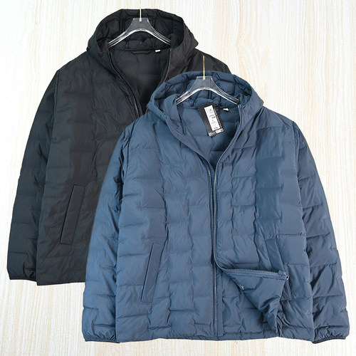 气质连帽宽松休闲夹棉棉服