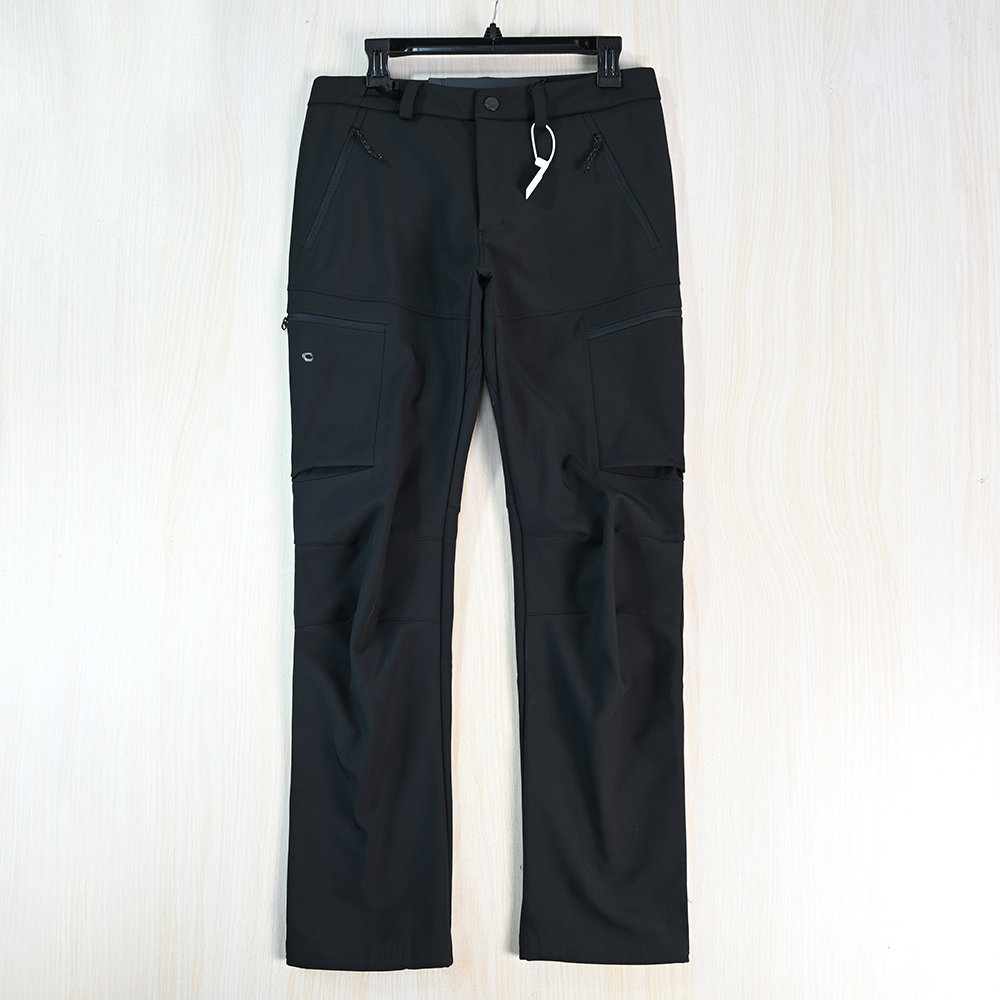 男装好货 2512/11 户外休闲软壳一体绒防风保暖直筒休闲裤