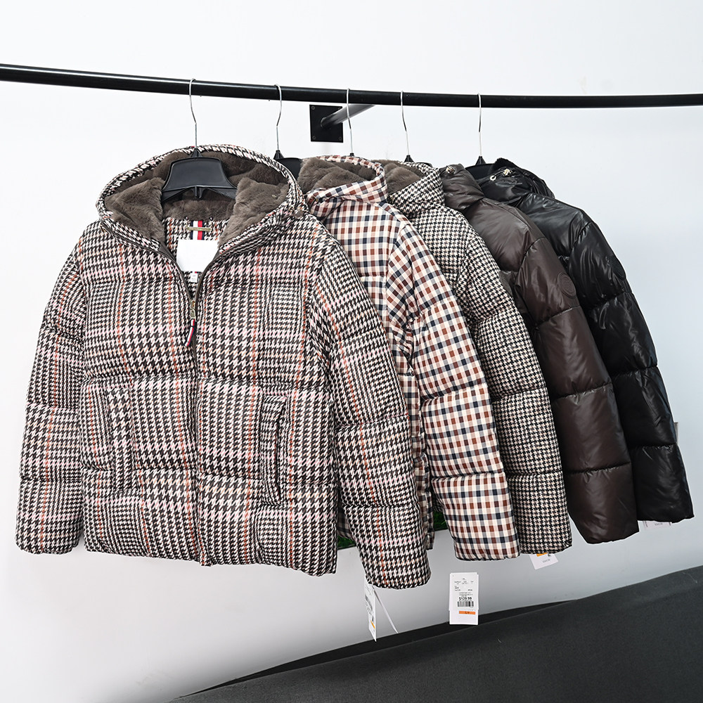 厚实保暖加绒帽里连帽休闲棉服