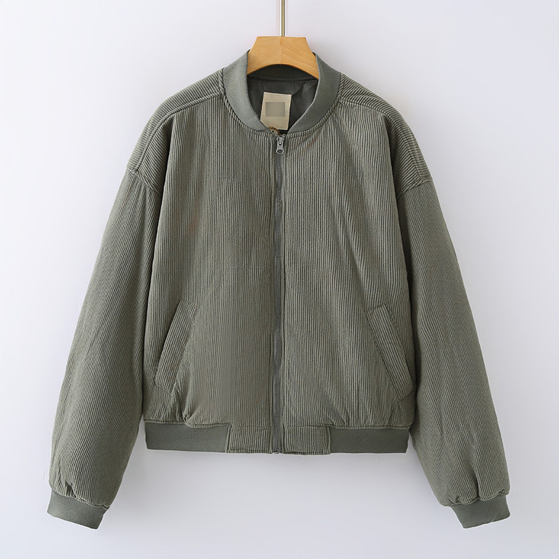 思琪女装2511/03美国单洋气短款灯芯绒棒球领夹克棉衣棉服外套女,女装/女士精品,棉衣/棉服,淘宝优惠券,粉丝福利购,淘宝优惠卷