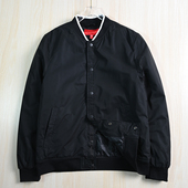 男装 好货257 防泼水螺纹立领休闲夹棉棒球服夹克