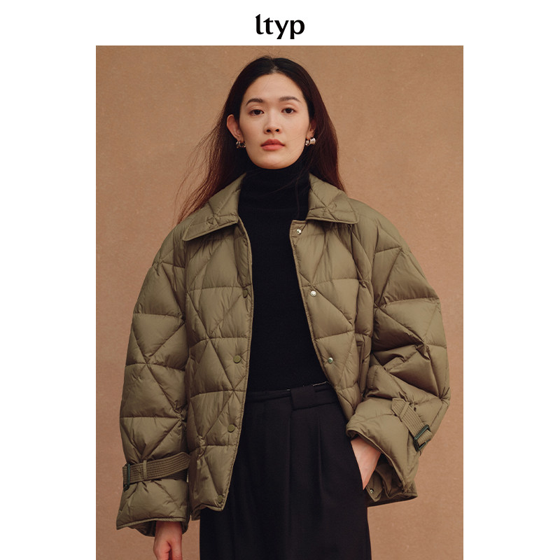 ltyp旅途原品  【模特版】三防白鹅绒羽绒服外套女销售3折起
