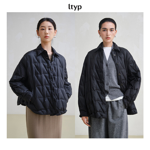 ltyp旅途原品【5折微瑕】95白鹅绒无缝压胶 轻薄衬衫式羽绒服女