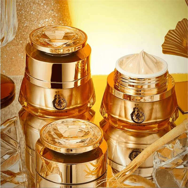 人参灵芝贵妇膏精华面霜抗皱美颜护肤补水保湿淡化细纹官方正品