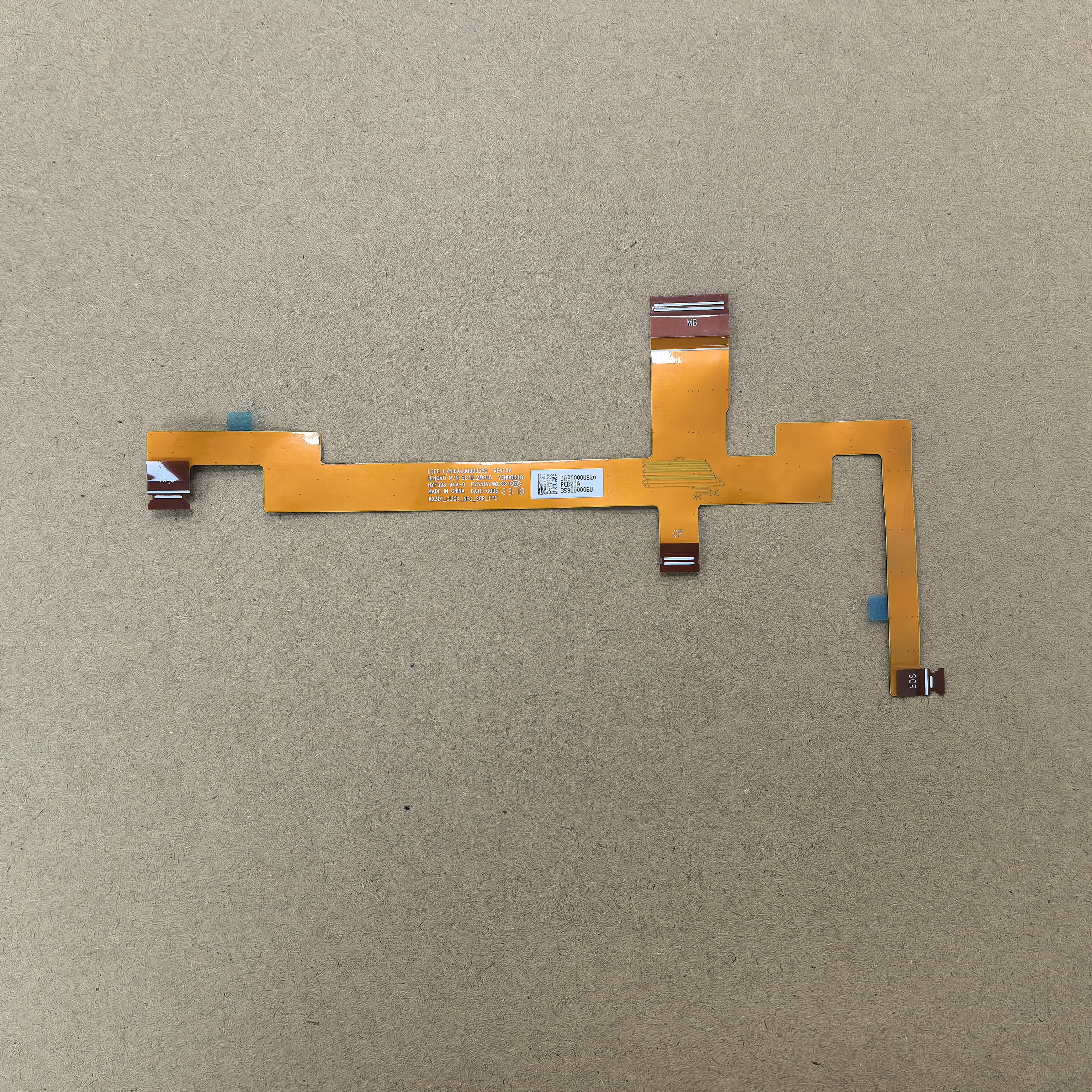 适用联想 SC11L28916 DA30000U520 KX3D1 ClickPad 触摸板排线