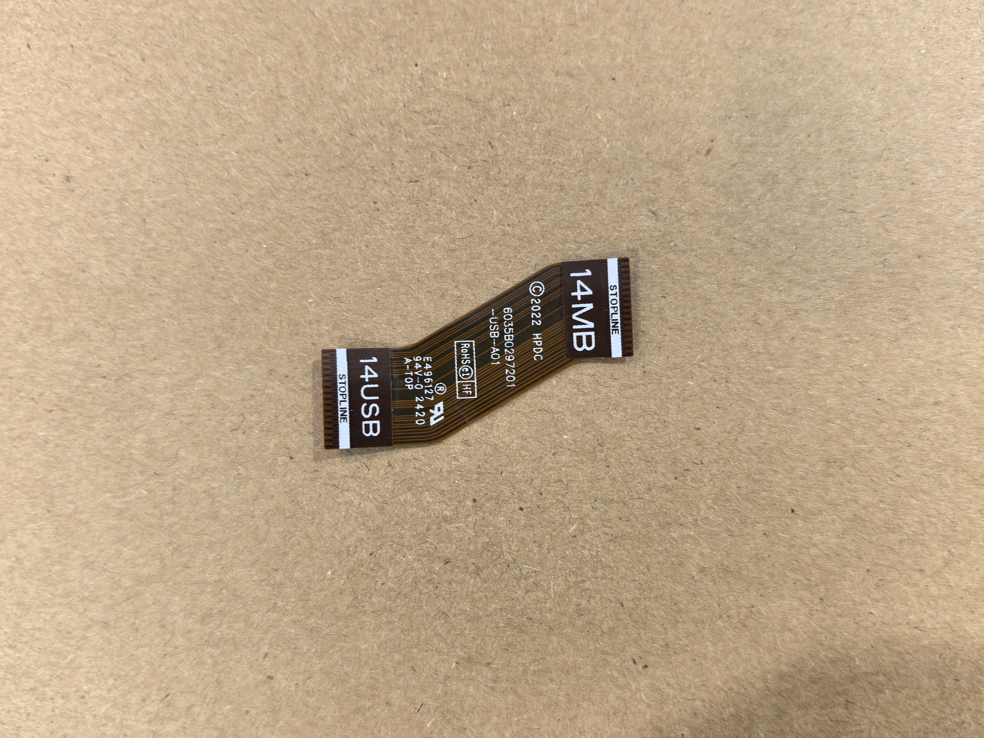 现货惠普HP 14MB - 14USB 6035B0297201 E496127 USB小板排线