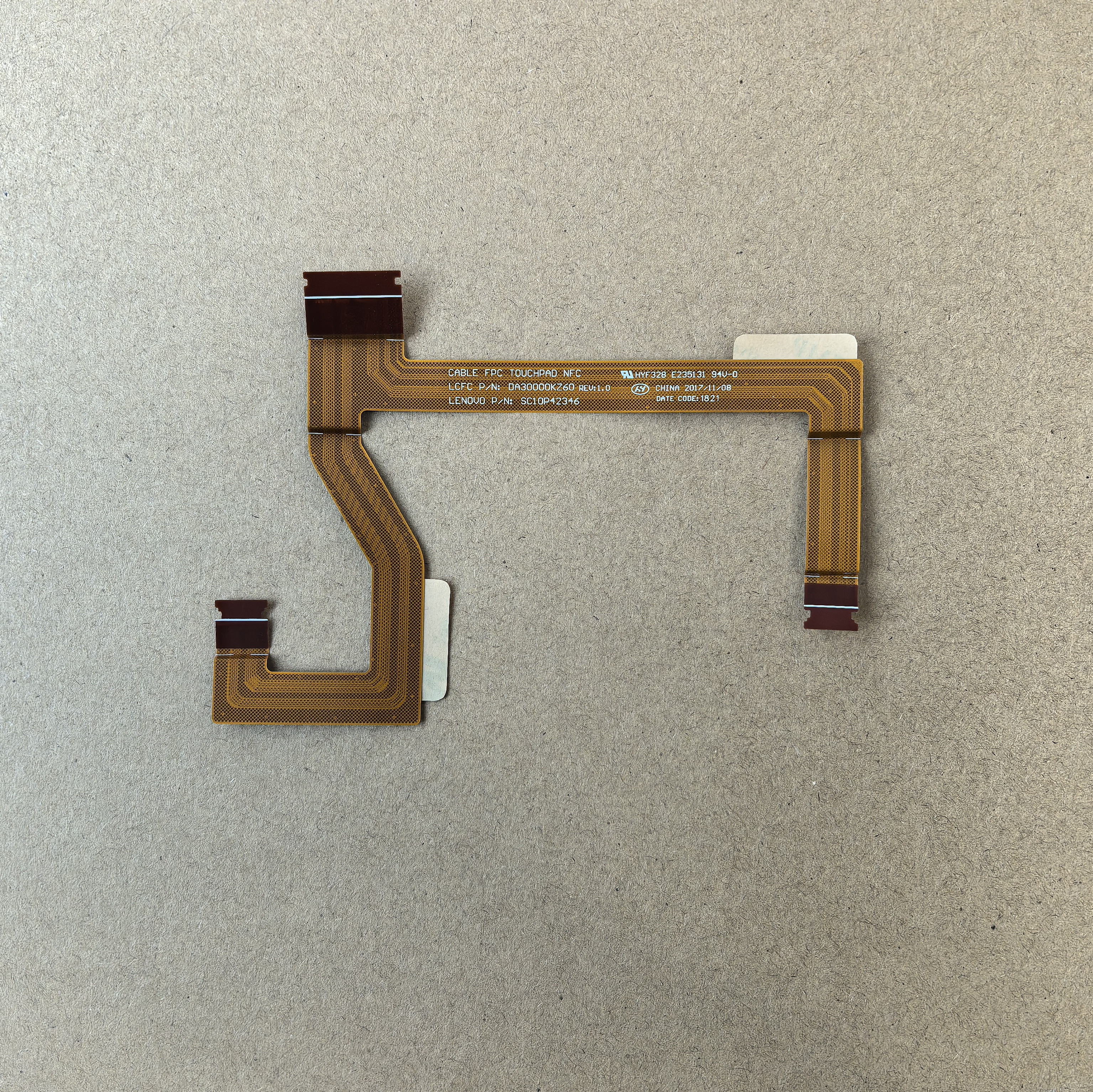 适用联想Lenovo SC10P42346 DA30000KZ60 TouchPad NFC触摸板排线