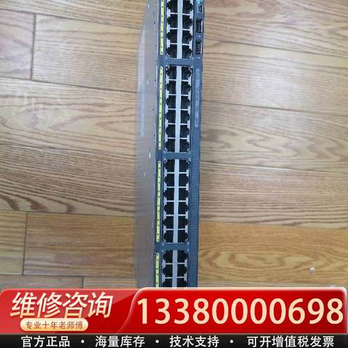 议价思科Cisco WS-C960XR-48TS-I单电源成色9