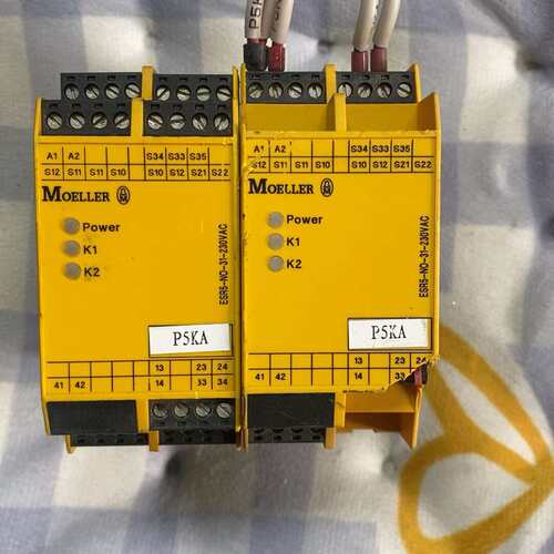 议价MOELLER穆勒安全继电器 ESR5-NO-31-230V可维修