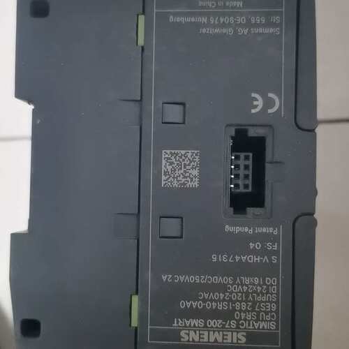 议价6ES7 288-1SR40-0AA0 CPU SR4可维修