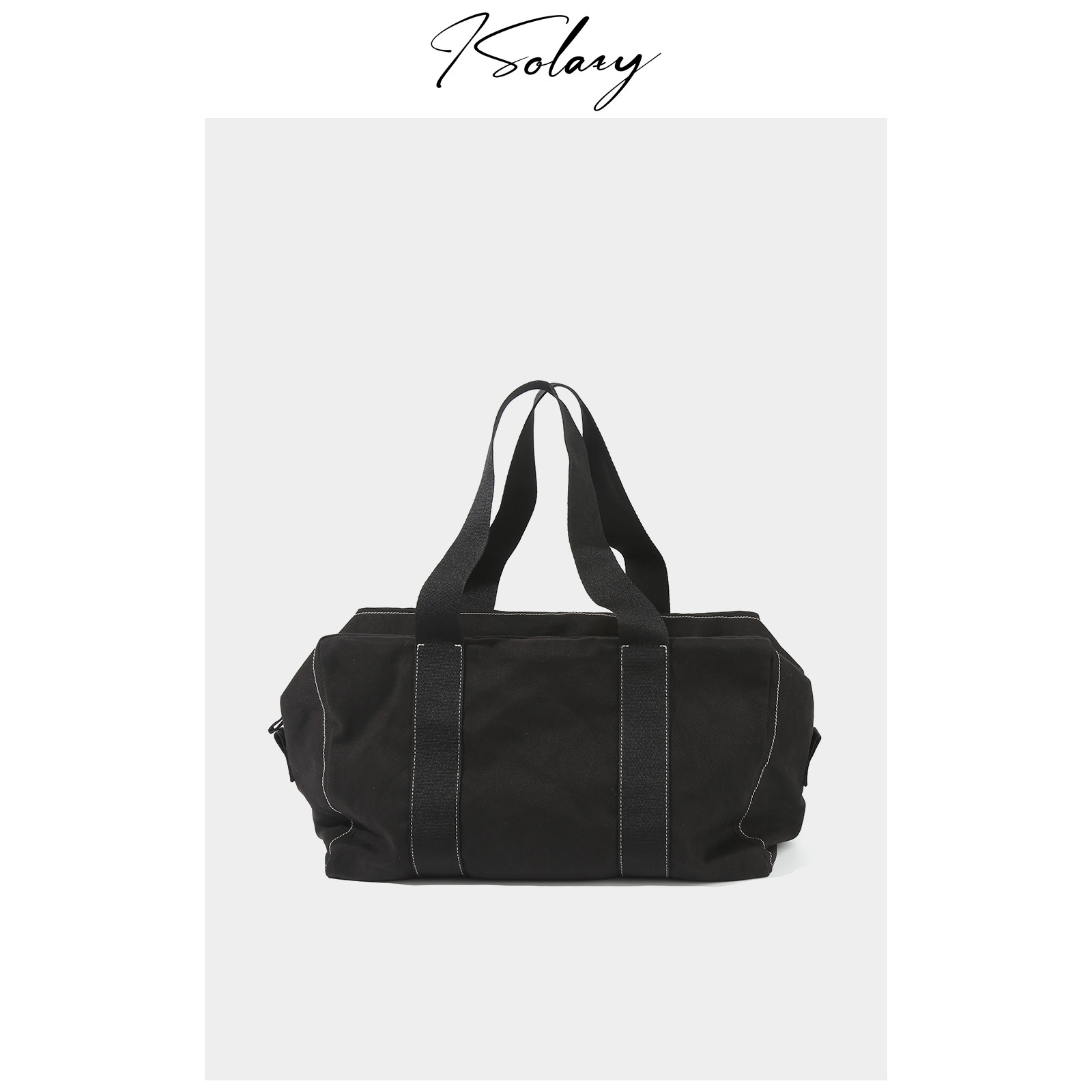 isolazy/“TR-sisal”定制原厂面料斜纹棉布旅行包,箱包皮具/热销女包/男包,单肩包,淘宝优惠券,粉丝福利购,淘宝优惠卷