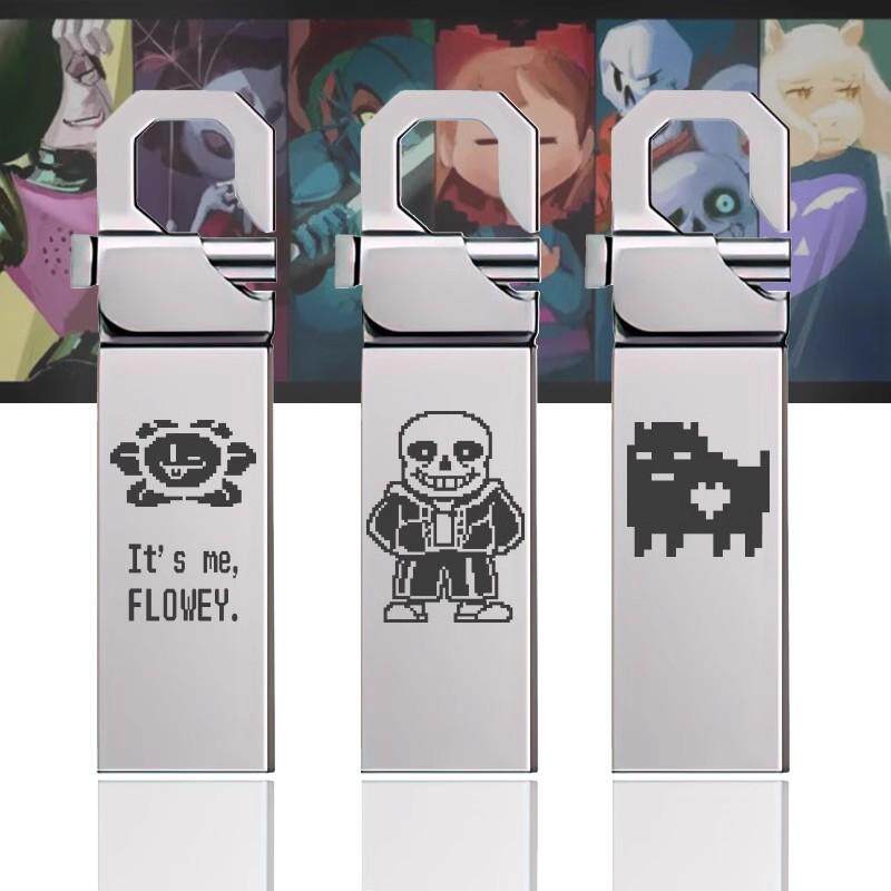 传说之下sans周边 undertale 二次元cos动漫 金属高速32G 64GU盘