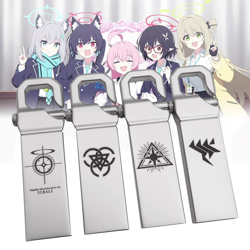 碧蓝档案沙勒圣三一百鬼千禧年夜行山海经学院二次元动漫游戏周边