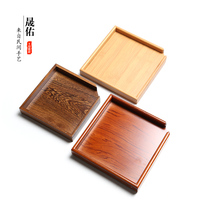 實(shí)木雞翅木竹制分茶盤晟佑簡約