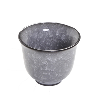 捡漏清仓陶瓷功夫茶具开片黑冰花主人茶杯子品名杯遇水化冰小茶碗