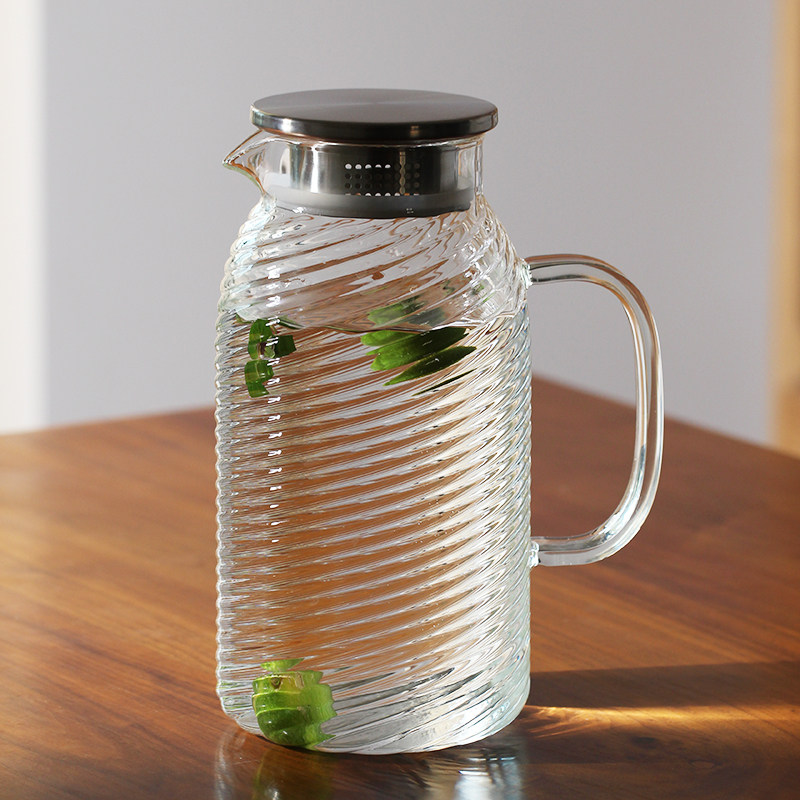 耐高温玻璃冷水壶2000ml