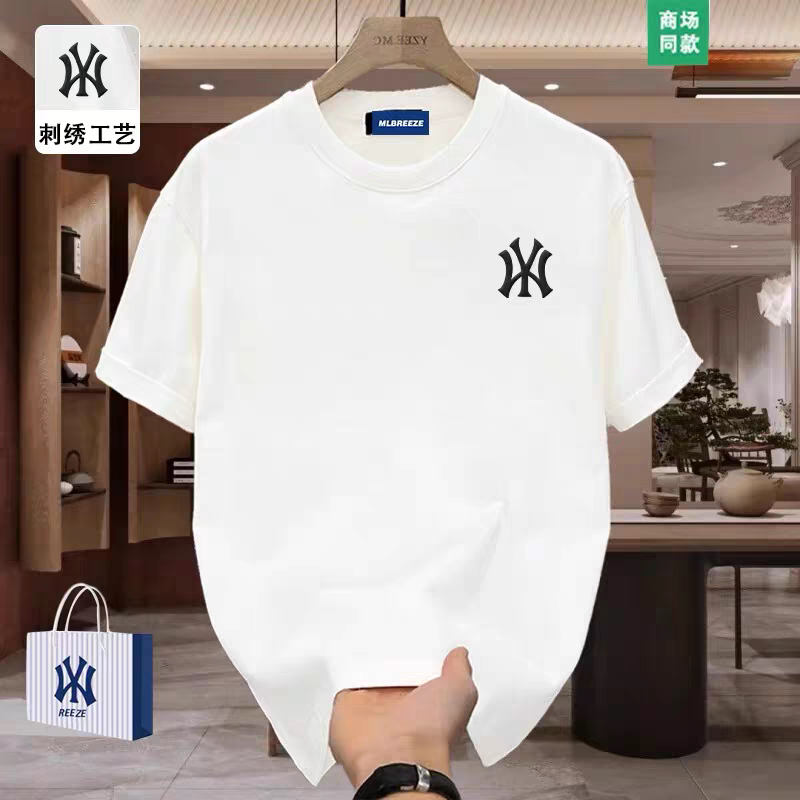 刺绣标夏季情侣款短袖奥特莱斯