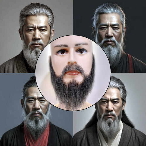 假胡子影视化妆用品云诗仿真胡须