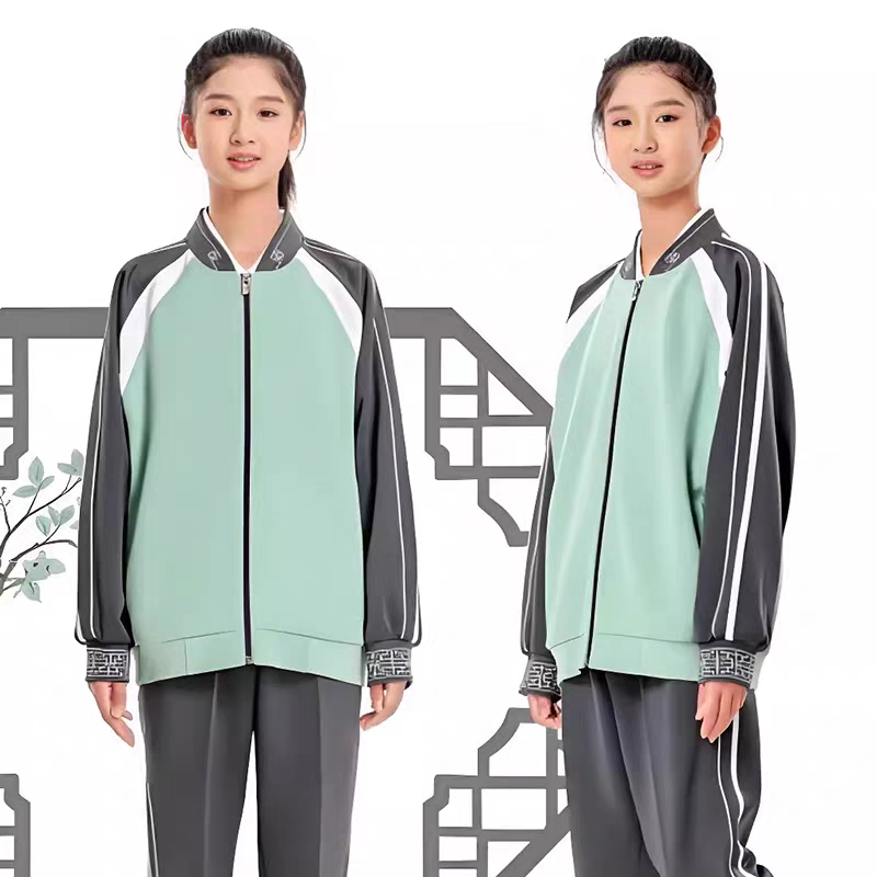 赣州市中小学高中校服统一指定款班服赣州通用春秋外套长裤运动装