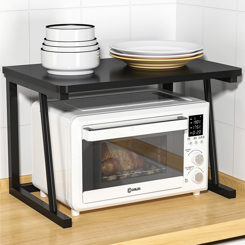 微波炉置物架微蒸烤一体机支架双层烤箱架子厨房灶台加高安置架