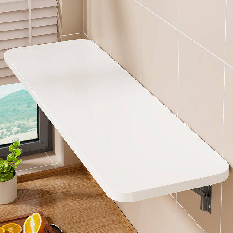 墙上折叠桌壁挂家用电脑桌厨房置物架靠墙书桌小餐桌一字隔板台面,住宅家具,折叠桌,淘宝优惠券,粉丝福利购,淘宝优惠卷