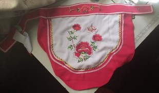 少数民族白族成人服装围裙/葫芦丝舞台演出服饰/舞蹈表演女装围腰