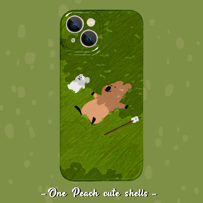 可爱考拉手机壳磨砂菲林苹果安卓