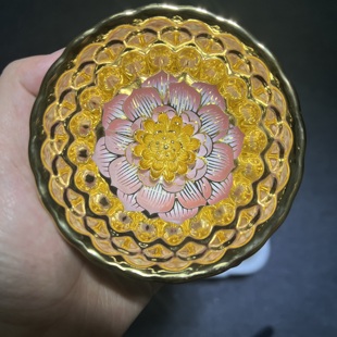 主人杯 金玉满堂 粉莲花 莲花 茶杯