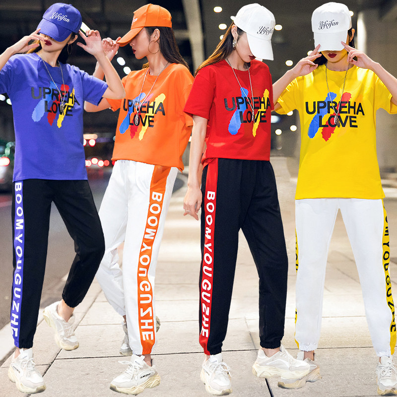 新款运动健身操舞蹈衣服