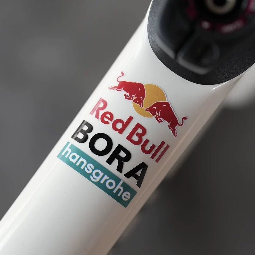 红牛RED BULL BORA SL8贴纸 车自行车周边创意不留胶贴纸