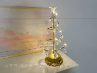 «Рождественская елка легкая свет» Crystal Star Light Girl Girl Slead Decorment Atmosphere Lights Swing Mall of Christmas Gifts