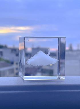 “躲藏在云后的月亮”七夕礼物