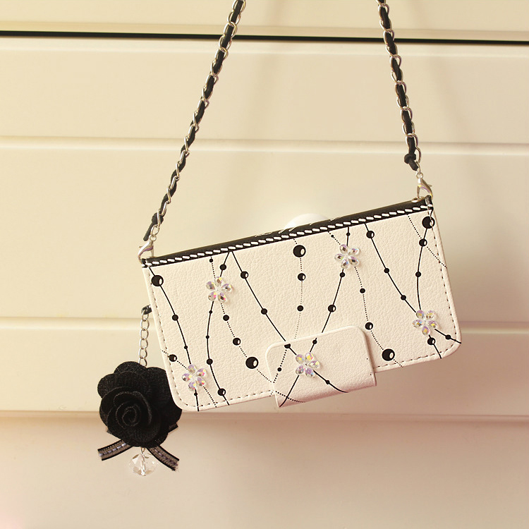 苹果8p手机壳可爱少女款6splus奢华iphone7皮套xsmax潮翻盖高档xs挂绳