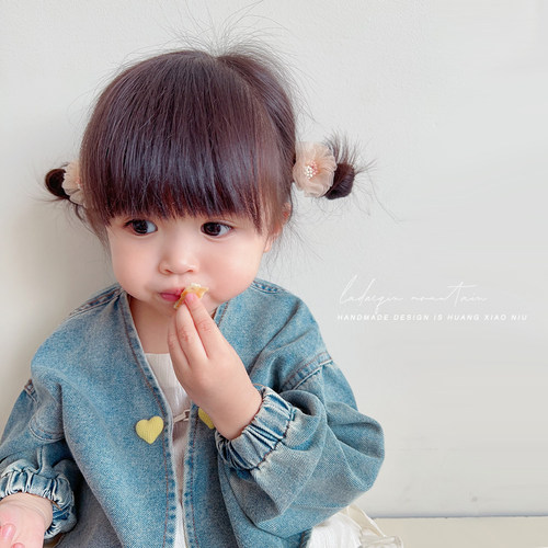 黄小妞韩系女雪纱发绳